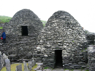 Monasterio real de la isla Skellig Michael. Wikimedia Commons